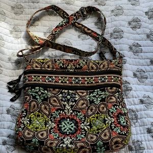 Triple Zip Hipster crossbody bag